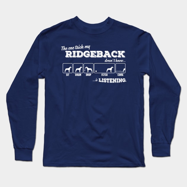 Ridgeback Long Sleeve T-Shirt by nektarinchen